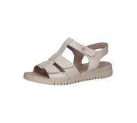 CAPRICE Damen 9-28102-44, Sandalias con cuña Mujer, Nappa Perla, 39 EU