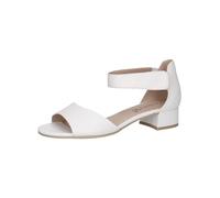 CAPRICE Sandalias de tacón para Mujer 9-28212-42, Napa Blanca, 9.5 UK