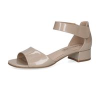 CAPRICE Sandalias Mujer Cerrado Tacón Cuero Cierre Adhesivo 9-28212-42