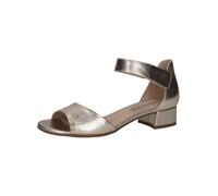 CAPRICE Sandalia de tacón para Mujer 9-28212-42, Platino Metal, 40.5 EU
