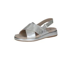 CAPRICE Sandalias para Mujer 9-28208-44, Talla:39 EU, Color:Plateado