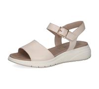 Caprice Sandalias planas para mujer, color crema Perlato, talla 38 EU