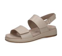 Caprice Sandalias planas para mujer, color crema Perlato, talla 41 EU