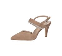 CAPRICE Slingpumps 9-29601-42 G-Weite, Beige Leo Comb, 39 EU