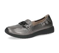 CAPRICE Zapatilla 9-24708-42 G de Ancho, Dk Grey Metal, 38 EU