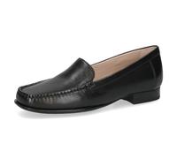 CAPRICE Zapatilla de Mujer de Piel Elegante, Color Negro., 39 EU