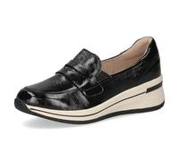 CAPRICE Zapatilla para Mujer 9-24201-45, Naplak, 38 EU Ancho, Napa Negra., 38 EU Ancho