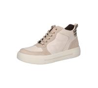 CAPRICE Zapatillas Altas para Mujer 9-25151-43, Botas Cortas al Tobillo, Offwhite Comb, 39 EU