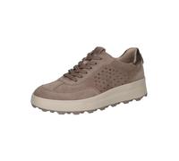 Caprice Zapatillas de Piel para Mujer, Color Beige (Taupe Comb), 40