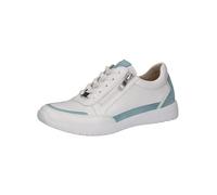 CAPRICE Zapatillas Deportivas para Mujer, Color Blanco, Talla 40 EU, Blanco Lt Blue, 40