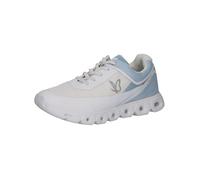 CAPRICE Zapatillas Deportivas para Mujer, Color Blanco, Talla 41 EU, Blanco Lt Blue, 41 EU