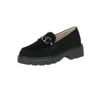 CAPRICE Zapatillas para Mujer 9-24703-43, Mocasín, Piel Negra, 41 EU