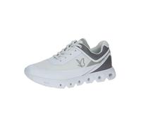 CAPRICE Zapatillas Planas Deportivas Veganas para Mujer, Offwhite Comb, 39 EU