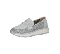 CAPRICE Zapatillas Planas Elegantes para Mujer, Blue Comb, 38 EU