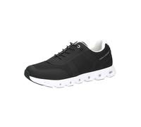 CAPRICE Zapatillas Planas para Hombre Veganas, Peine Negro, 41 EU