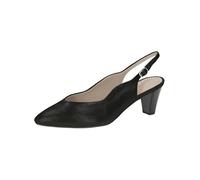 CAPRICE Zapatos de tacón de Mujer de Piel, Color Negro., 40 EU