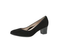 Caprice Zapatos de tacón para Mujer 9-22301-43, Gamuza Negra, Talla 39 EU, Piel Negra., 39 EU