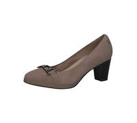 CAPRICE Zapatos de tacón para Mujer 9-22402-43, Bomba, Mud Suede, 38.5 EU