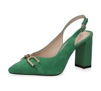 Caprice Zapatos De Tacón Para Mujer De Cuero Slingback 9-29600-20