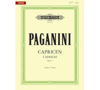 PAGANINI - Caprichos Op.1 (24) para Violin (Urtext) (Hertel)