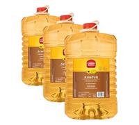 CAPRICHO ANDALUZ Aceite de Girasol Alto Oleico Artefrit PET de 7,5L - Especial para Freír con una Alta Resistencia al Calor se Cocina de forma Limpia y Ligera, sin Sabores Indeseados. (Paquete de 3)