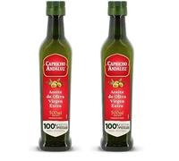 CAPRICHO ANDALUZ Aceite de Oliva Virgen Extra PET Flavia de 500 ml - Tamaño Práctico, Ideal para Cocinar, Aliñar o Aderezar tus Ensaladas y Comidas. (Paquete de 2)