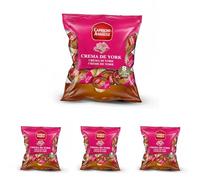 CAPRICHO ANDALUZ Bolsa Crema de York 8 Unidades en Monodosis de 25gr- Untable Ideal para tus Desayunos y Meriendas, con un Envasado Práctico y Cómodo para Llevar. (Paquete de 4)