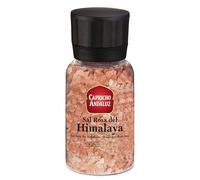 Capricho Andaluz - Molinillo Sal Rosa del Himalaya 390g - Sal Gema Mineral Natural, Rica en Minerales, Perfecta para Carnes, Verduras y Platos Gourmet
