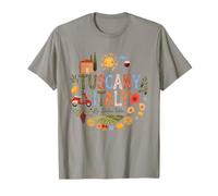 Caprichosa Toscana Italia La Dolce Vita Campo Mujeres Camiseta