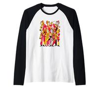 Caprichoso Animal Jazz Band Orquesta Música Camiseta Manga Raglan