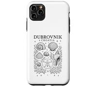 Caprichoso Dubrovnik Croacia Shelling Beach Travel Carcasa para iPhone 11 Pro Max