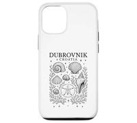 Caprichoso Dubrovnik Croacia Shelling Beach Travel Carcasa para iPhone 12/12 Pro