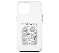 Caprichoso Dubrovnik Croacia Shelling Beach Travel Carcasa para iPhone 12 Pro Max