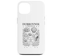 Caprichoso Dubrovnik Croacia Shelling Beach Travel Carcasa para iPhone 13