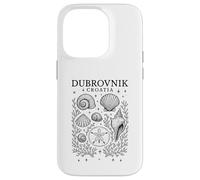 Caprichoso Dubrovnik Croacia Shelling Beach Travel Carcasa para iPhone 14 Pro