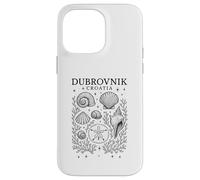 Caprichoso Dubrovnik Croacia Shelling Beach Travel Carcasa para iPhone 14 Pro Max
