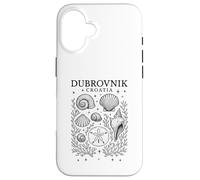 Caprichoso Dubrovnik Croacia Shelling Beach Travel Carcasa para iPhone 16