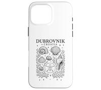Caprichoso Dubrovnik Croacia Shelling Beach Travel Carcasa para iPhone 16 Pro Max