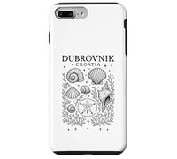 Caprichoso Dubrovnik Croacia Shelling Beach Travel Carcasa para iPhone 7 Plus/8 Plus