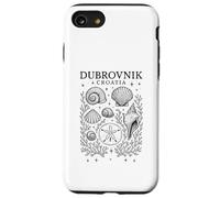 Caprichoso Dubrovnik Croacia Shelling Beach Travel Carcasa para iPhone SE (2020) / 7 / 8