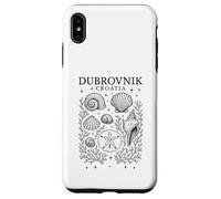 Caprichoso Dubrovnik Croacia Shelling Beach Travel Carcasa para iPhone XS Max