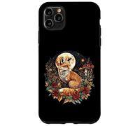 Caprichoso Fox Cottagecore Luna Llena Dark Academia Carcasa para iPhone 11 Pro Max