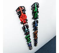 Capricorn Goods 12 soportes de pared compatibles con coches Lego F1 Speed Champions, ganchos para pantallas de coche, compatibles con juegos de campeones de velocidad (paquete de 12)