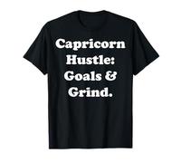 Capricorn Hustle: Goals & Grind Motivation Camiseta