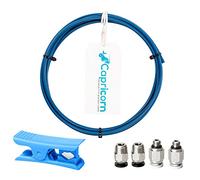 Capricorn PTFE Bowden Tube XS Series 1M con Cortatubos, 2pcs PC4-M6 y 2pcs PC4-M10 Conectores neumáticos para Ender 3/Pro Ender 5 CR10/10S Impresora 3D Compatible con Filamento de 1,75 mm