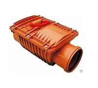 Capricorn Tope de reflujo doble solapa, Naranja, Ø 160/150 mm