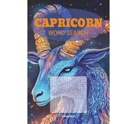 Capricorn Word Search: 58 different puzzles with solutions, 116 pages, 6" x 9" format, makes a great gift for any Capricorn