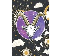 Capricorn zodiac sign - Signe astrologique du capricorne - Notebook 120 pages for capricorn sign gifts and astrology lovers: couverture en français, ... description du signe du zodiaque au dos