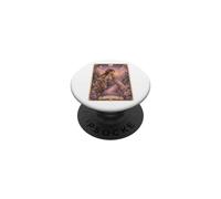 Capricorn Zodiac Sign Tarot Card Fairy Tale Fantasy Art PopSockets PopGrip Adhesivo
