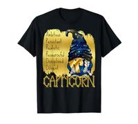Capricornio Zodiaco gnomo astrología rasgos diseño de Signo Estelar Camiseta